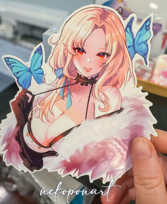 Nikke Ludmilla Sticker